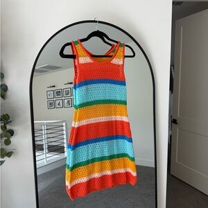 Colorful Striped Dress